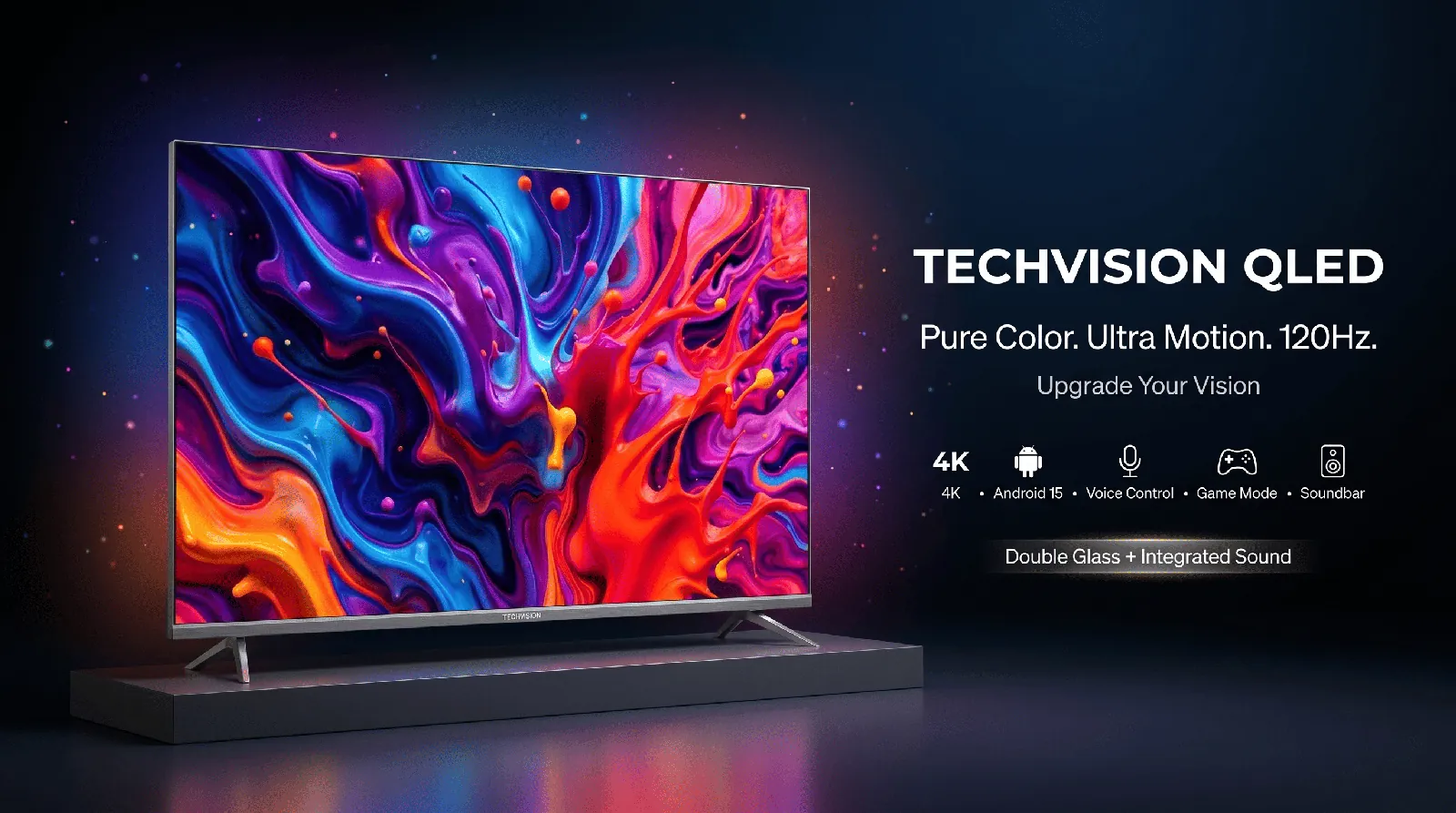 Téléviseur 4K lifestyle